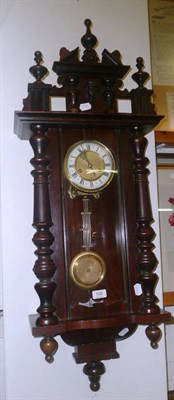 Lot 708 - A Vienna style wall clock