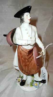 Lot 120 - Continental vendor figure after Meissen