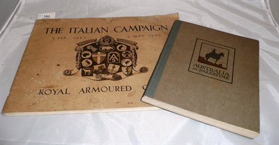 Lot 180 - Australia in Palestine, 1919 and The Italian Campaign 3 Sep 1943 - 2 May 1945, Royal Armoured Corps