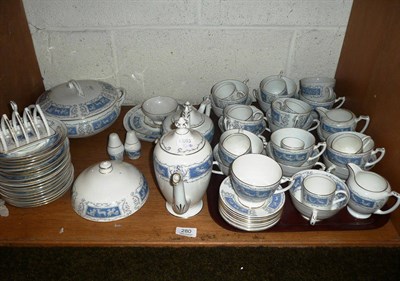 Lot 280 - Coalport tea service (on one shelf)