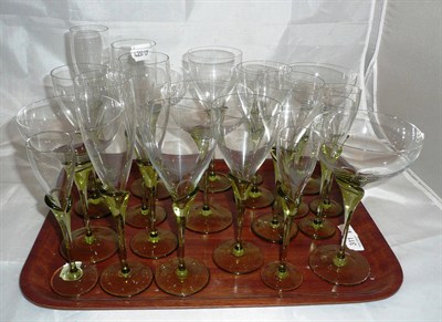 Lot 311 - Rosenthal suite of drinking glasses