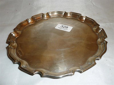 Lot 328 - Silver waiter