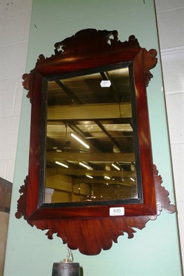 Lot 630 - An 18th century style fret-cut mirror