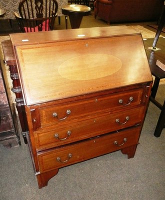 Lot 663 - Edwardian bureau