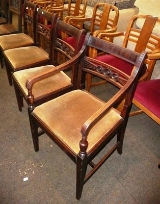 Lot 694 - Set of four Victorian chairs