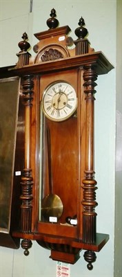 Lot 774 - A Vienna-type wall clock