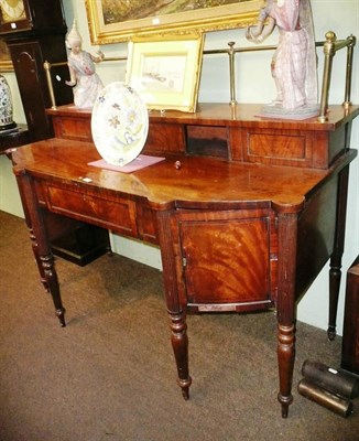 Lot 777 - 19th century mahogany sideboard