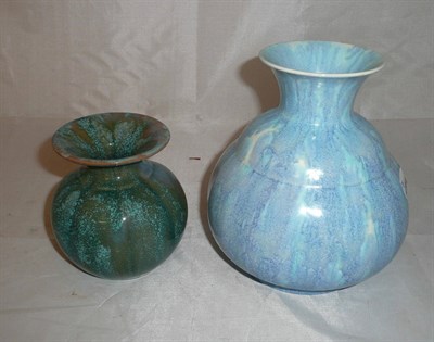Lot 28 - Two Royal Lancastrian vases