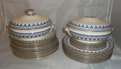 Lot 38 - Thirty two pieces of Wedgwood 'Rome' part dinner service