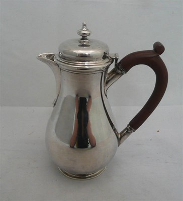 Lot 99 - Silver coffee pot