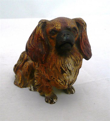 Lot 103 - Small Austrian bronze dog