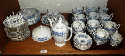 Lot 156 - Coalport tea service (on one shelf)