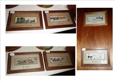 Lot 66 - Six framed stevengraphs