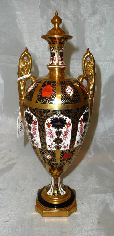 Lot 116 - Royal Crown Derby vase