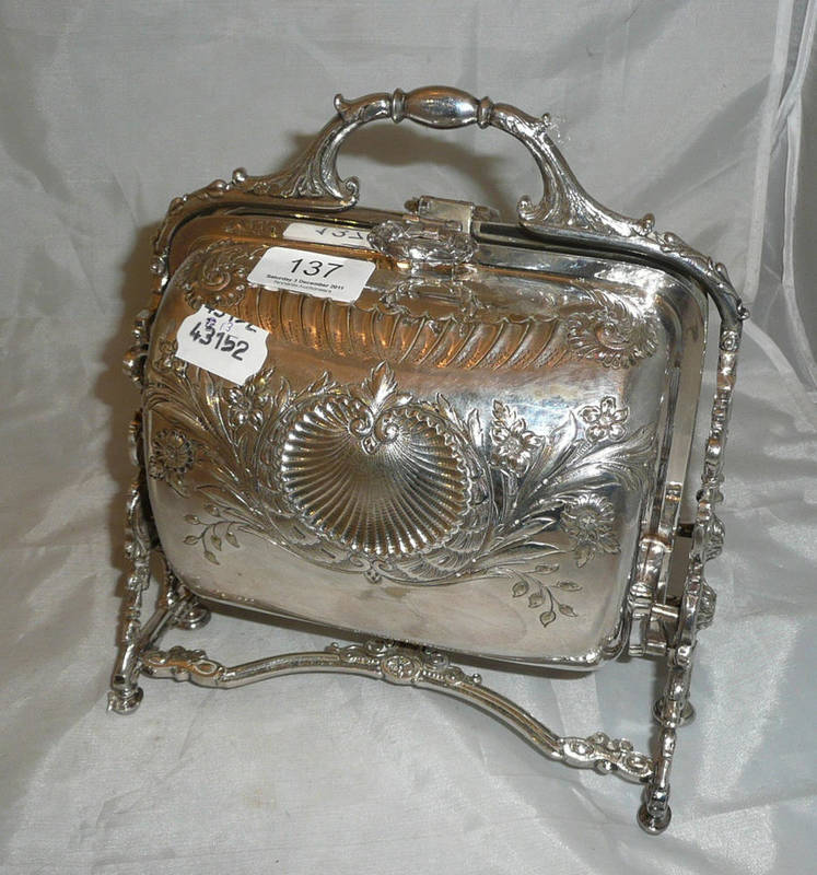 Lot 137 - A plated wafer stand