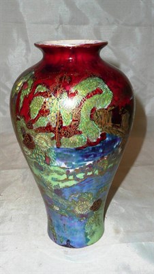 Lot 150 - A Carlton ware lustre vase