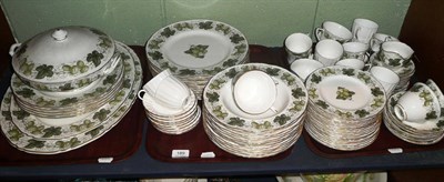 Lot 189 - A Royal Worcester part dinner and tea service