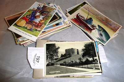 Lot 197 - A collection of postcards, including artist's signed; artists include Mabel Lucie Attwell, Rene...