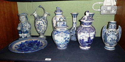 Lot 266 - Group of Delft wares