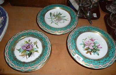 Lot 422 - 19th century dessert service and a Royal Winton service