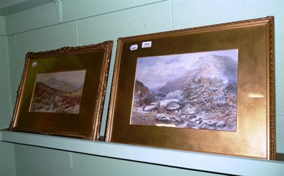 Lot 454 - Two watercolours, Wake Cooke and a print