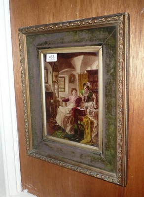 Lot 463 - Framed crystoleum