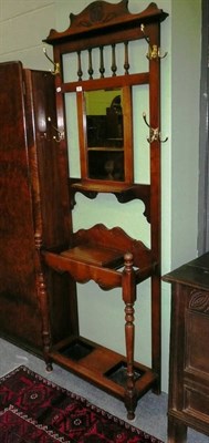 Lot 490 - 19th century hall stand