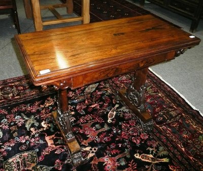 Lot 535 - William IV rosewood table