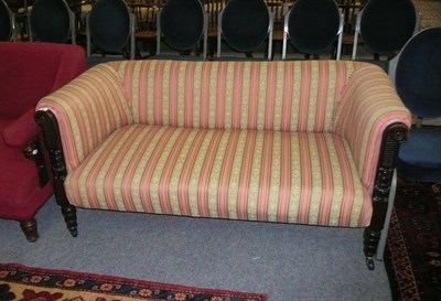 Lot 557 - Late 19th century small settee