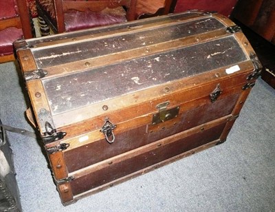 Lot 683 - Domed top trunk