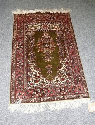 Lot 725 - Kayseri silk prayer rug