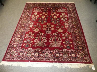 Lot 726 - Mughal design rug