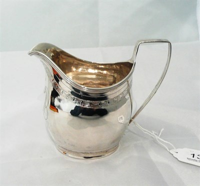 Lot 139 - A Georgian cream jug, London 1807, 2.9oz approximate weight