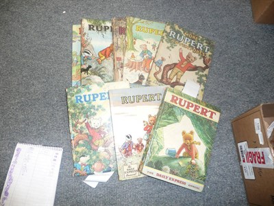 Lot 198 - Thirteen Rupert annuals