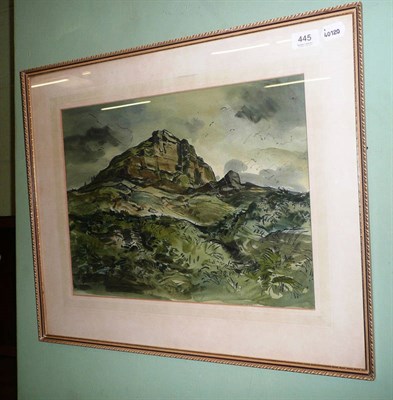 Lot 445 - John Fielder, watercolour, 'Rosebury Top on Great Ayton'