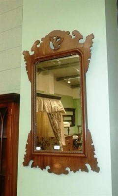 Lot 462 - A 19th century wall mirror