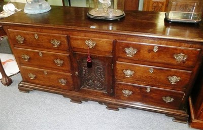 Lot 564 - 19th century oak dresser base