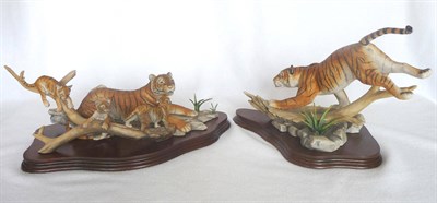 Lot 1003 - Border Fine Arts "Bengal Tiger", model No.L117 by Richard Roberts, Ltd. edition No. 164/750, 27.8cm