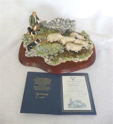 Lot 1012 - Border Fine Arts "The Crossing", model No. B0013 by Ray Ayres, Ltd. edition No. 896/1750,...