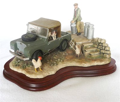 Lot 1034 - Border Fine Arts "Putting Out The Milk", model No. JH66 by Ray Ayres, Ltd. edition No....