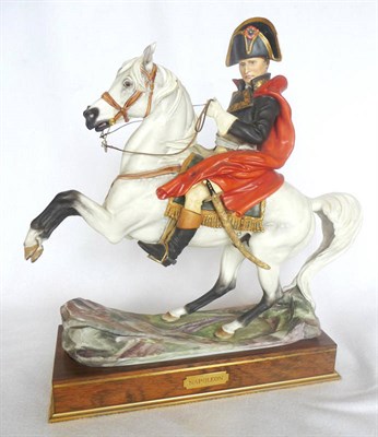 Lot 1047 - Royal Worcester "Napoleon Bonaparte", model No. RW3860 by Bernard Winskill, Ltd. edition No....