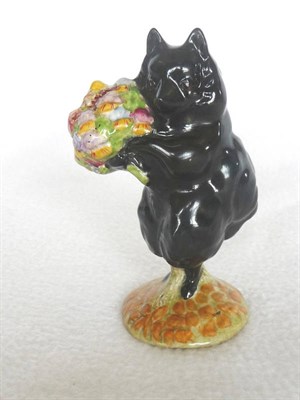 Lot 1050 - A Beswick Beatrix Potter "Duchess", style one (holding flowers), model No. 1355, BP2A, 9.5cm...