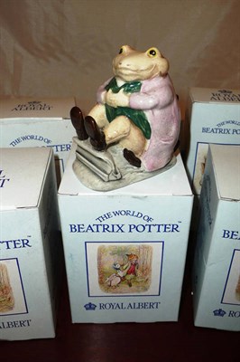 Lot 180 - Ten Royal Albert Beatrix Potter figures