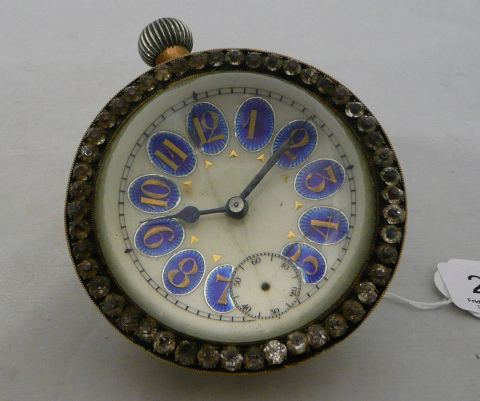 Lot 228 - Bullseye clock