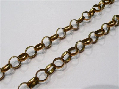 Lot 271 - A 9ct gold chain, 13.4gm