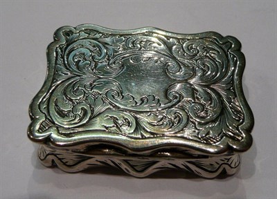 Lot 293 - A silver vinaigrette