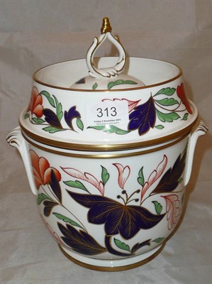 Lot 313 - A Royal Worcester ice pail and cover