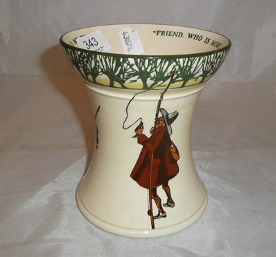 Lot 343 - Royal Doulton 'Angling' vase