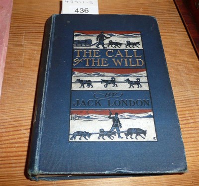 Lot 436 - Jack London, The call of the wild, Heinemann, 1903, first edition in original cloth