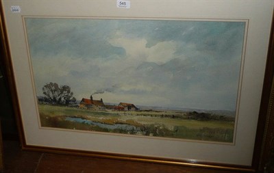 Lot 545 - Ronald Crampton framed watercolour 'Kirys Farm'